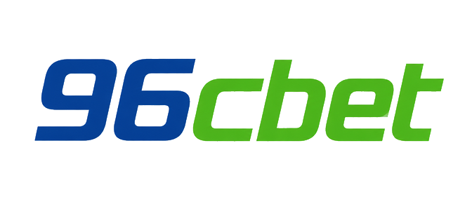 96cbet official site logo in blue green coastal style